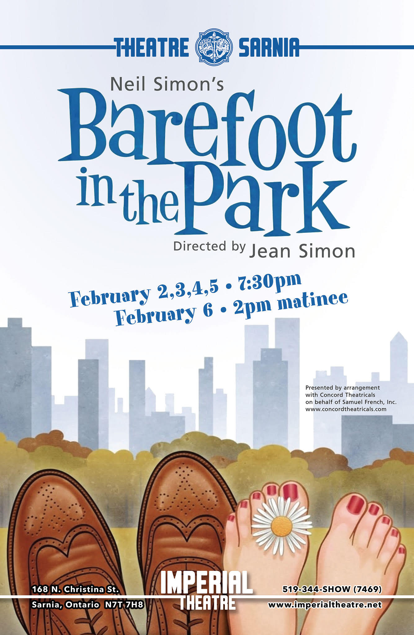 Barefoot poster